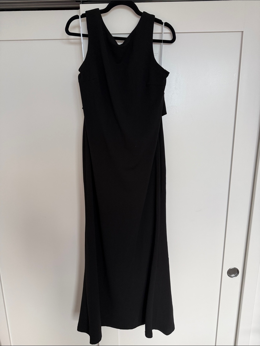 Lulus Love In Your Eyes Black Knotted Mermaid Maxi Dress - Picture 4 of 7